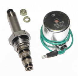 DME Manufacturing 15358, Meyer C Valve Assembly, Valve, 15381, Coil, 15430, for E47, E57, E60 Pumps, Aftermkt, Optional 18-8 Stainless Steel Nut Included
